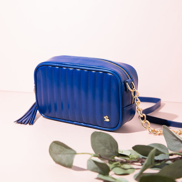 The Olivia Crossbody - Blue